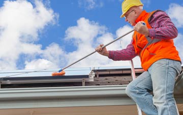 Wilkin Throop soft wash roof cleaning